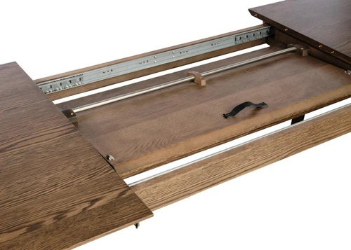Rozkládací jídelní stůl Bari kouřový dub 190–290x95 cm