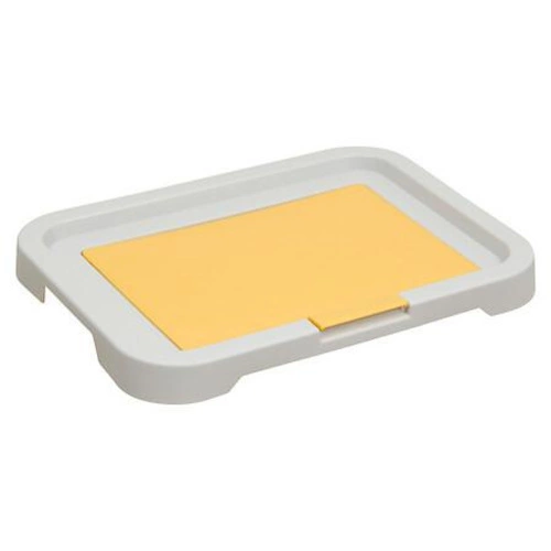 Plastový koš na tříděný odpad 24L žlutý šedý 5five simply smart do kuchyně a koupelny