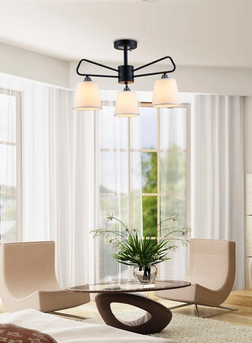 Lustr Morley 3 černý