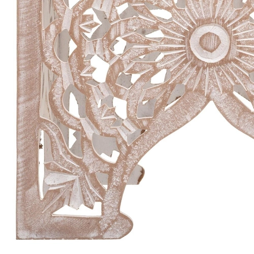 Sada 2 čtvercových konferenčních stolků Terre boho dřevěných do obýváku Atmosphera