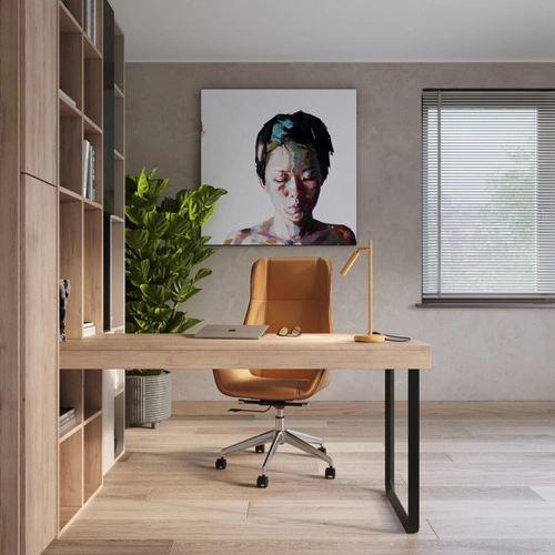 Stolní lampa Pastelo moderní zlatá s nastavitelným stínidlem do ložnice a pracovny 43 cm