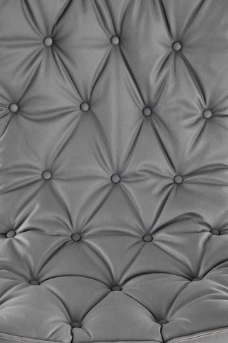 Houpací křeslo Digro šedé moderní do obýváku látka dřevo