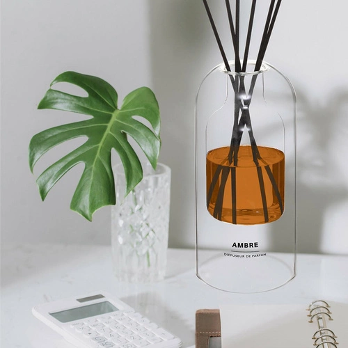 Aromatický difuzér s tyčinkami Ilan Ambre 150 ml Atmosphera skleněný do obýváku