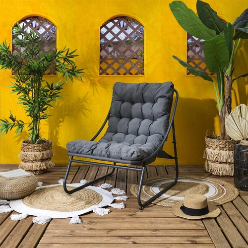 Křeslo osk.ode Dolce Vita antracitová