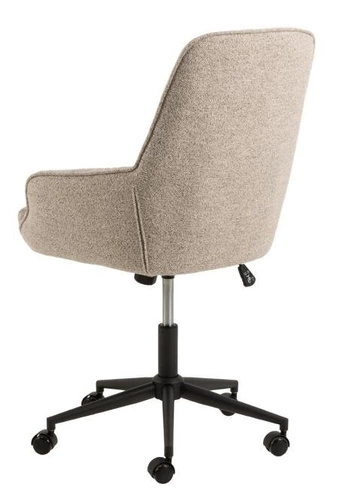 Erik Monza 60 béžové otočné kancelářské křeslo s područkami prošívané moderní Actona
