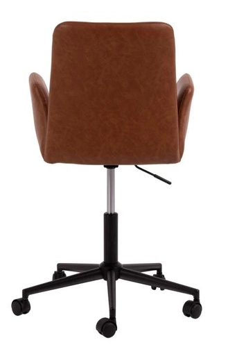 Kancelářské křeslo Naya hnědé PU