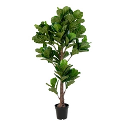 Umělá květina Ficus s dubovými listy 190cm