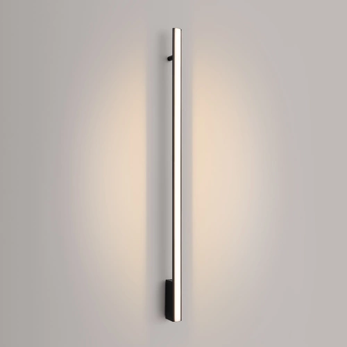 Nástěnné LED svítidlo LAGOM 120 černé moderní hliníkové do obýváku a ložnice Thoro