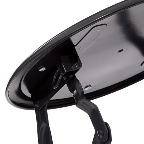 Skládací šedá stolička 5five simply smart moderní kovová do kuchyně a jídelny 45 cm