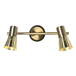 Stropní svítidlo Arena strip 2*40W r50 E14 patina gold