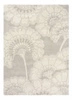 Vlněný koberec do obýváku Japanese Floral Oyster 250x350 béžový moderní snadno čistitelný