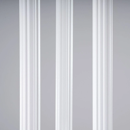 Moderní bílý závěsný lustr ARCHE 3P nastavitelný do obýváku a nad stůl 3-bodový