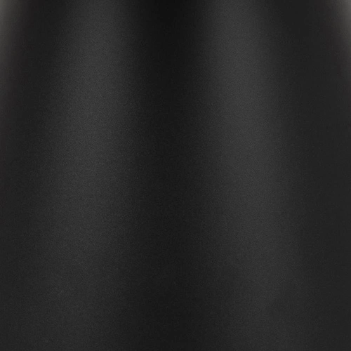 Moderní kulatý černý konferenční stolek z keramiky a skla 65 cm do obýváku Actona