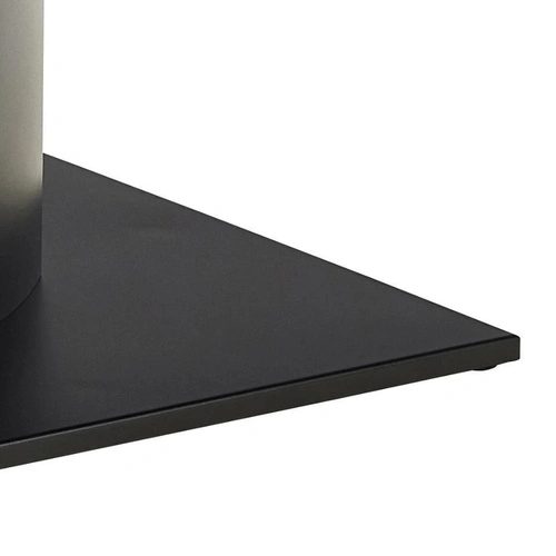 Jídelní stůl Marbella 200x100 černý moderní na jedné noze