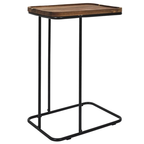 Pomocný stolek Meleto akácie/ černý