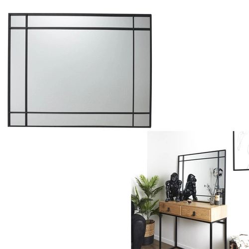 Zrcadlo Artdeco 2 černé