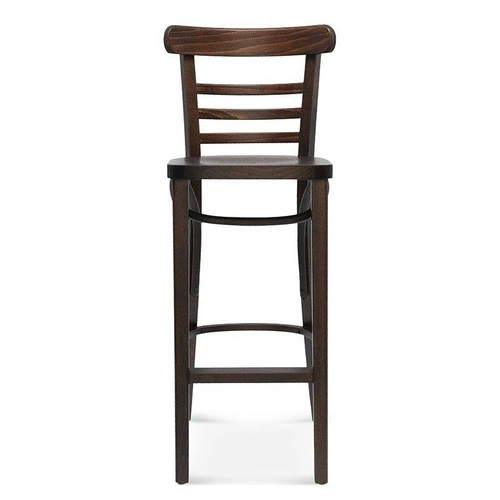 Dřevěný barový stoliček s opěradlem Fameg BST-225 CATA premium na míru do kuchyně 75 cm