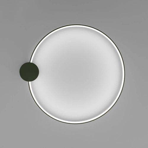 Stropní LED svítidlo RIO 78 moderní olivové kulaté do obýváku a ložnice Thoro