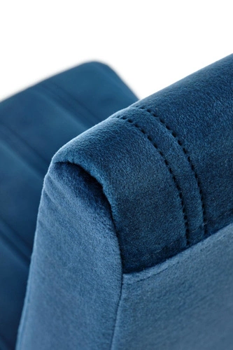 Čalouněná jídelní židle Arizona modrá do jídelny a obýváku moderní dřevěná Intesi