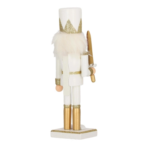 Louskáček William 4 25cm bílý