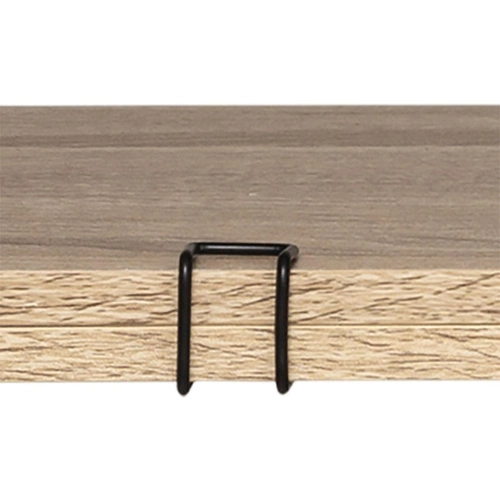 Sada 4 kovových spojek Kali pro individuální sestavení modulárních industriálních regálů 5five