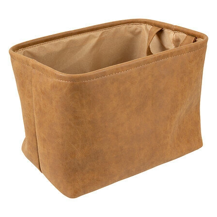 Sada 3 hnědých dekoračních košů Roméo Atmosphera na ukládání drobností