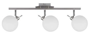 Stropní svítidlo Ghost moderní skleněné 3bodové do obýváku kuchyně jídelny 62 cm