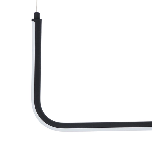 Moderní závěsné LED svítidlo MINIMA-1 černé 80 cm nad jídelní stůl do obýváku