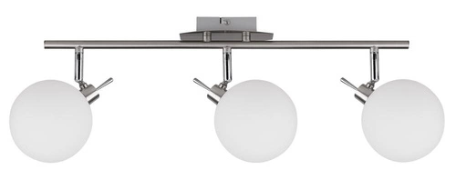 Stropní svítidlo Ghost moderní skleněné 3bodové do obýváku kuchyně jídelny 62 cm