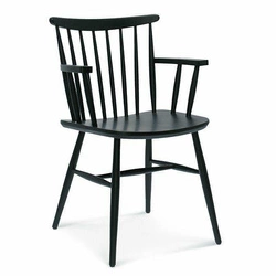 FAMEG Wand čalouněná jídelní židle s područkami dřevěná na míru