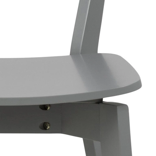 Dřevěná židle Roxby šedá do jídelny a kuchyně skandinávský styl retro Actona