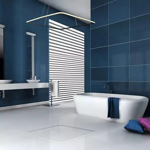 Stropní LED svítidlo černé čtvercové 80 cm Ledové Čtverce do obýváku Altavola Design