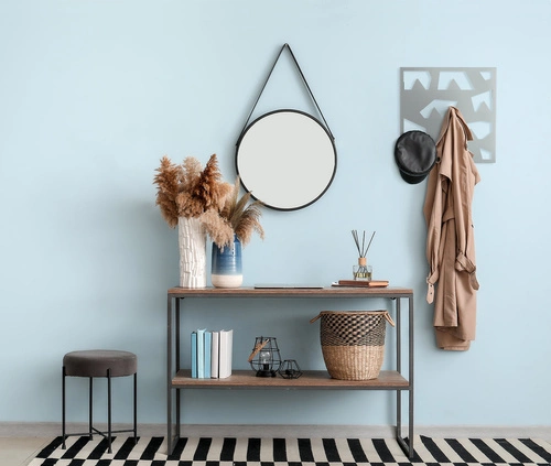 Nástěnný věšák Spark šedý kovový moderní do předsíně a šatny Doka