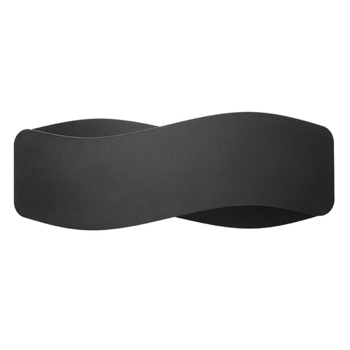Nástěnné svítidlo Tila černé moderní kovové 40 cm do obýváku a ložnice Sollux
