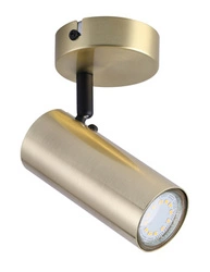 Nástěnné svítidlo Colly brass 1x15W GU10 stínidlo brass
