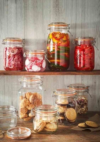 Sklenice 2l, Round Clip Top Jar KILNER