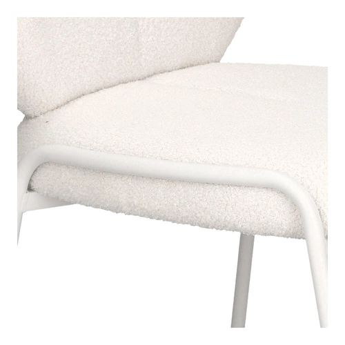 Bílé židle Bianco Outlet v béžové barvě