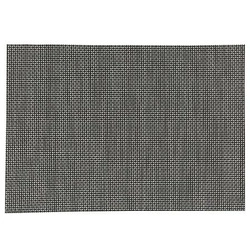 Černá obdélníková prostírka Maoli 50x35 cm do kuchyně a jídelny