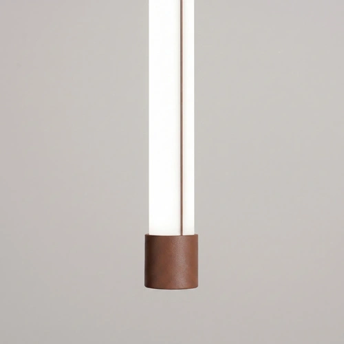 Závěsná lampa TRANG 75 mocca LED moderní nad ostrůvek nastavitelná