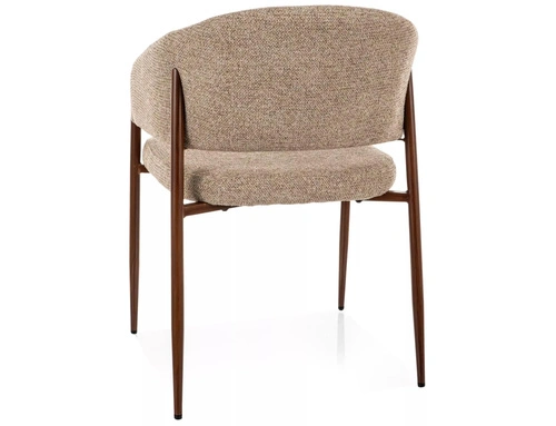 Jídelní čalouněná židle s područkami Kapia béžová Intesi