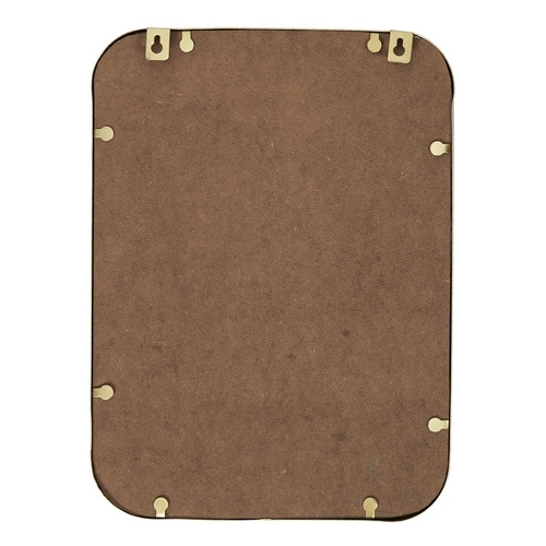 Sada 3 dekorativních zrcadel Arcilla zlaté glamour zrcadlo do předsíně a obýváku