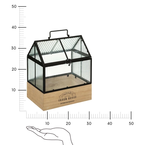 Mini skleník černý