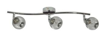 Stropní svítidlo Novel strip 3x40W G9 chrom