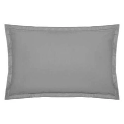 Povlak na polštář 50 x 70 cm bavlna šedá