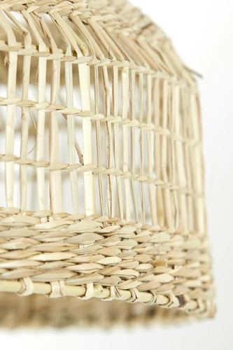 Závěsné svítidlo Latika moderní přírodní pletené do obýváku a jídelny 45 cm