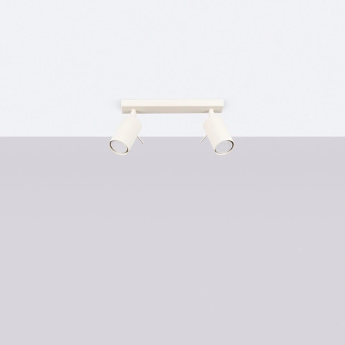 Stropní svítidlo RING 2 béžové moderní ocelové do obýváku a ložnice nastavitelný SOLLUX