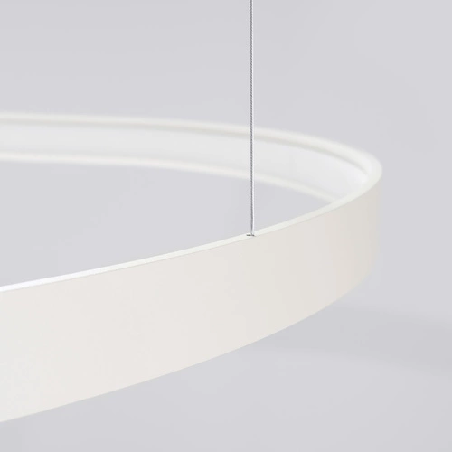 Moderní LED lustr RIO 78 béžový, nastavitelný do obýváku, jídelny nebo kuchyně 78 cm