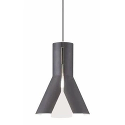 Závěsné svítidlo Origami Design moderní kovové bílé nad jídelní stůl 32 cm