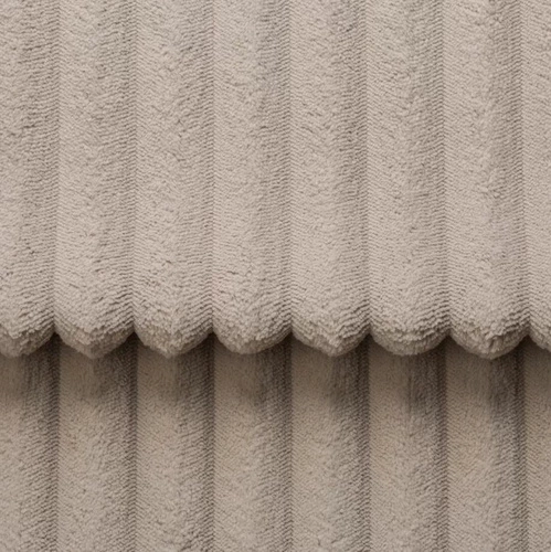 Rozkládací pohovka Loppie manšestrová s funkcí spaní do obýváku béžová moderní