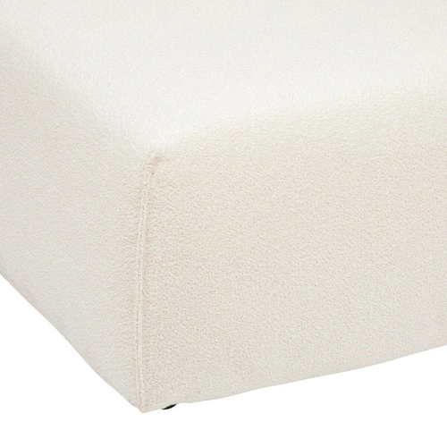 Modulární dvoumístná pohovka Kiona bílá bouclé skandinávský styl do obýváku Atmosphera